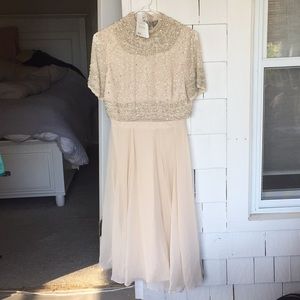 ASOS embellished bodice cocktail dress